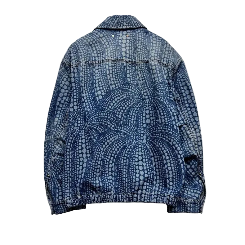 Veste en jean Louis Vuitton Kusama Pumpkin
