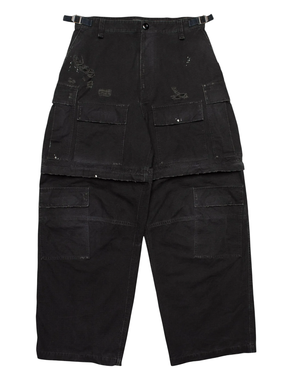 BALENCIAGA CARGO DISTRESSED