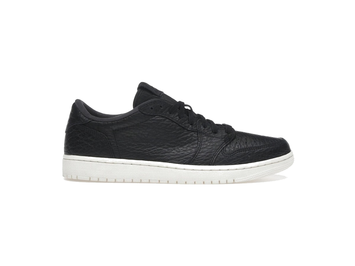 Jordan 1 Retro Low Swooshless Black (2025)