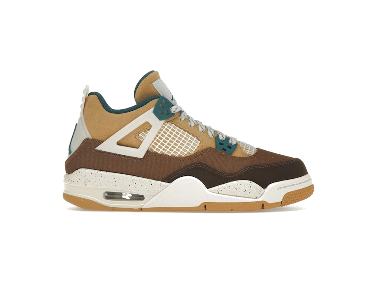 Jordan 4 rétro coloris fève de cacao (junior)