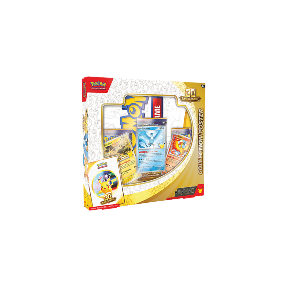 Pokemon 30 ans Coffret Poster