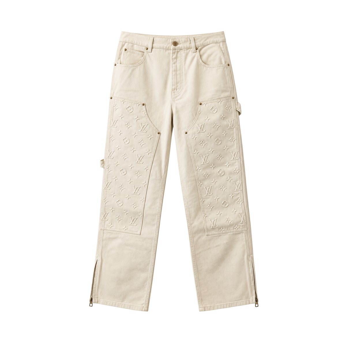 Louis vuitton carpenter denim beige