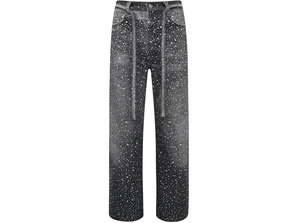 Birth Of Royal Child Diamond Boro Pant Black