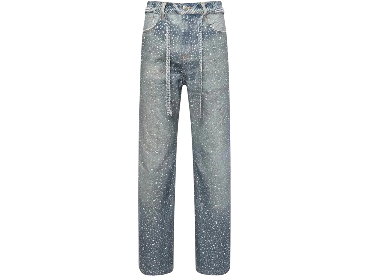 Birth Of Royal Child Diamond Boro Pant Blue