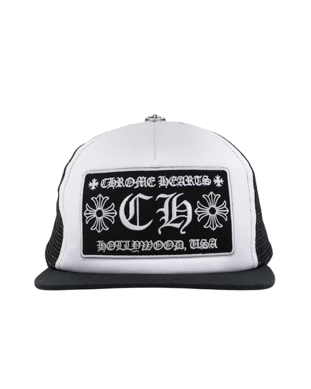Casquette Chrome Hearts CH Hollywood noir/blanc