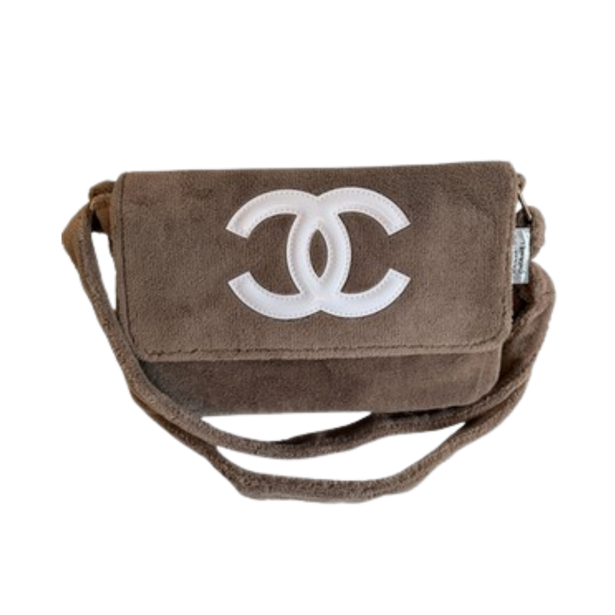 Chanel precision shoulder bag brown