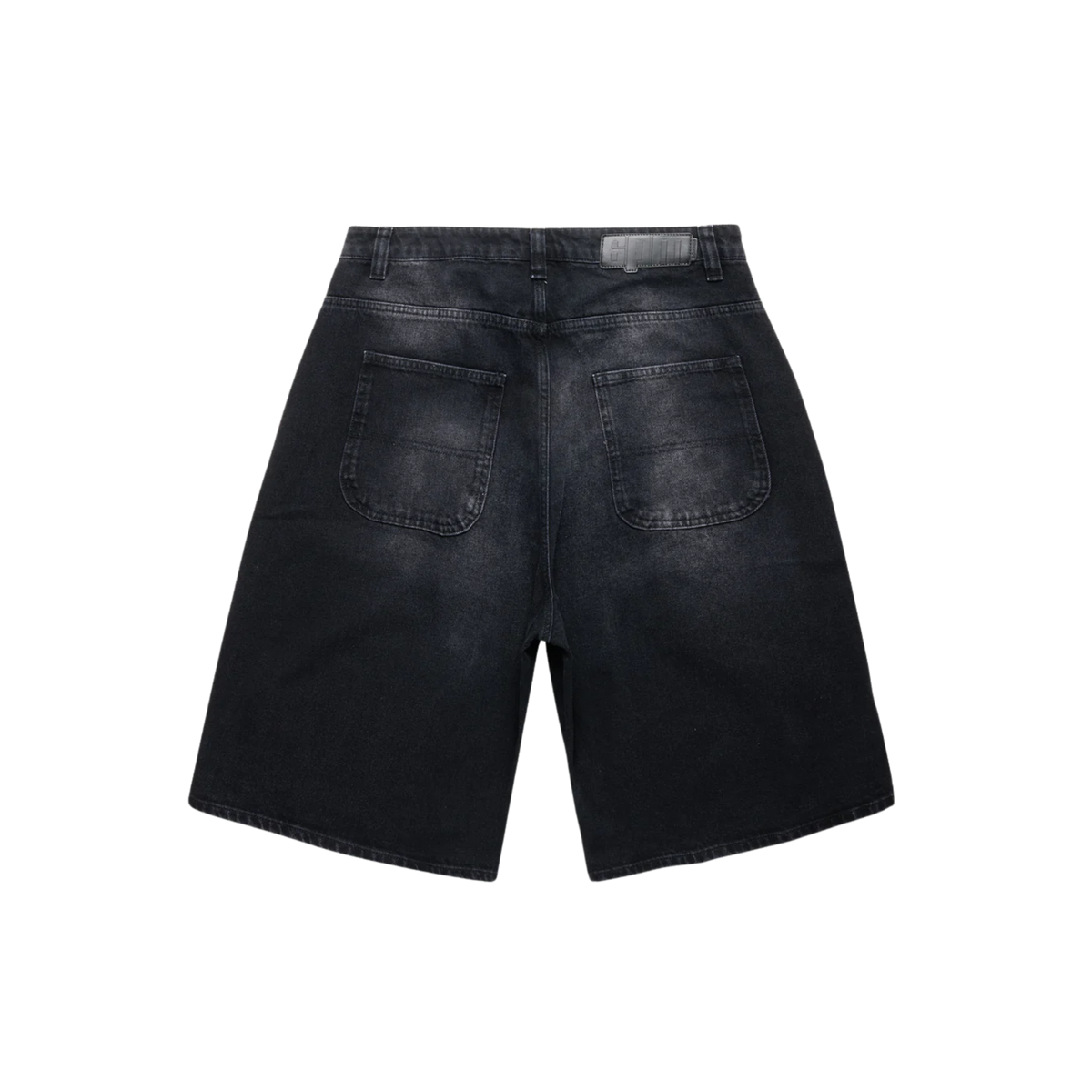 Short délavé noir 6PM