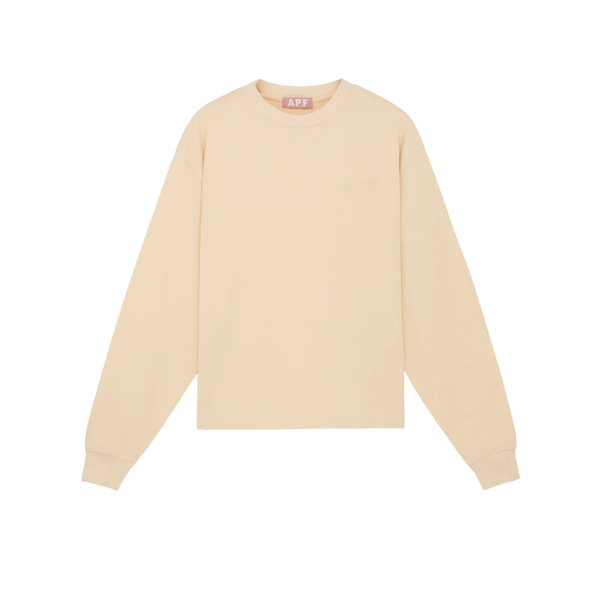 PALE VANILLA VINTAGE WASHED LONGSLEEVE