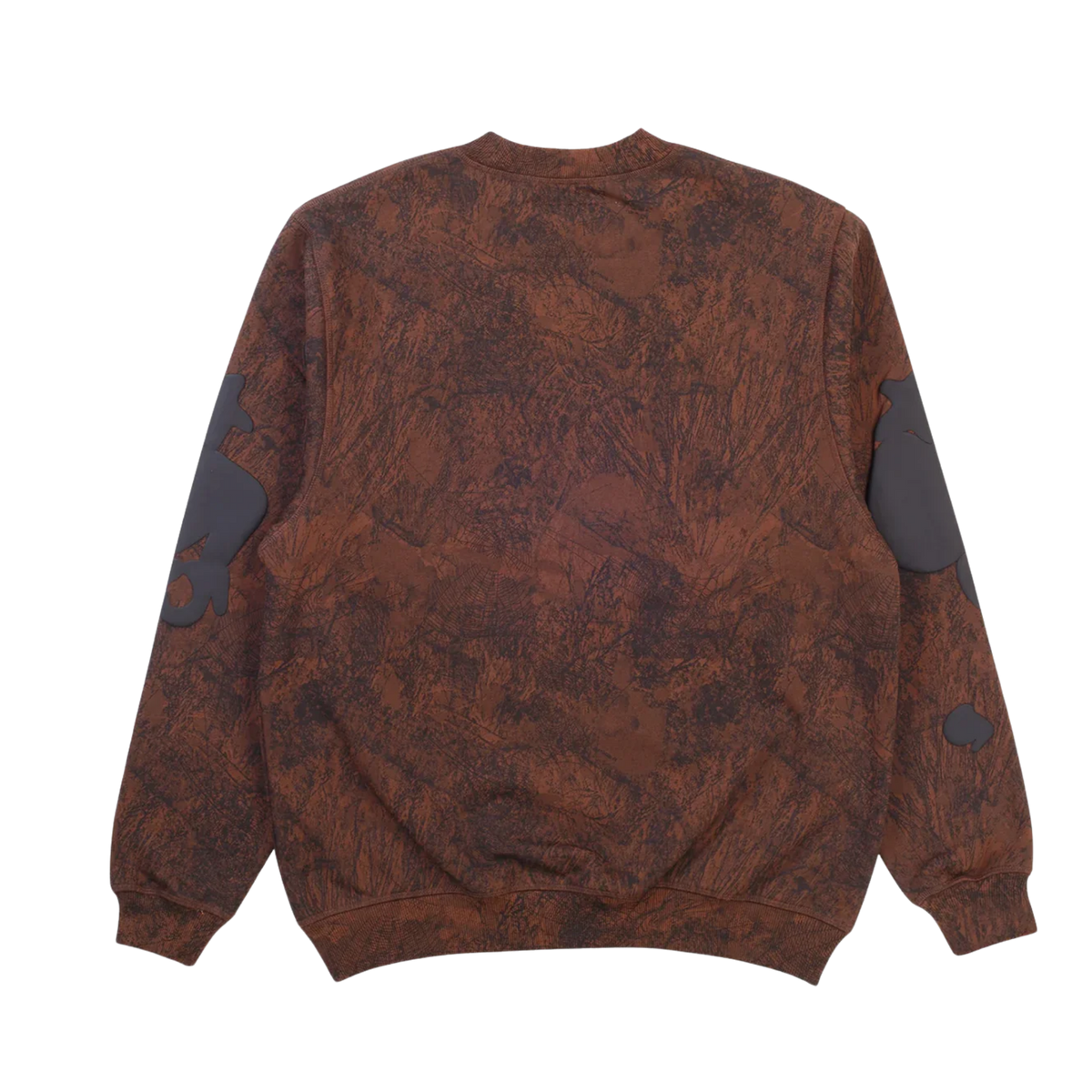 Sp5der Beluga Real Tree Camo Crewneck Sweatshirt 'Brown'