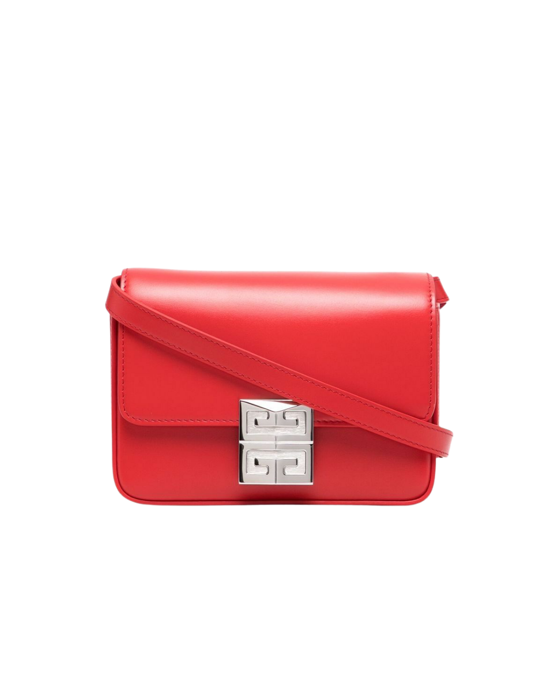 Givenchy 4G mini shoulder bag red leather