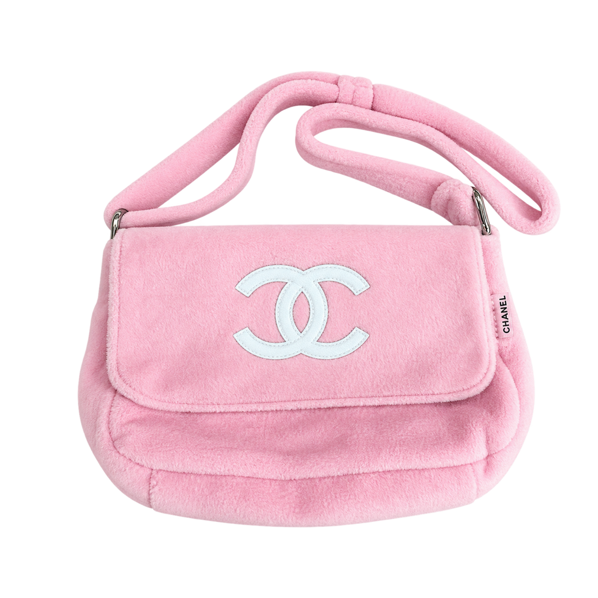 Chanel precision shoulder bag pink