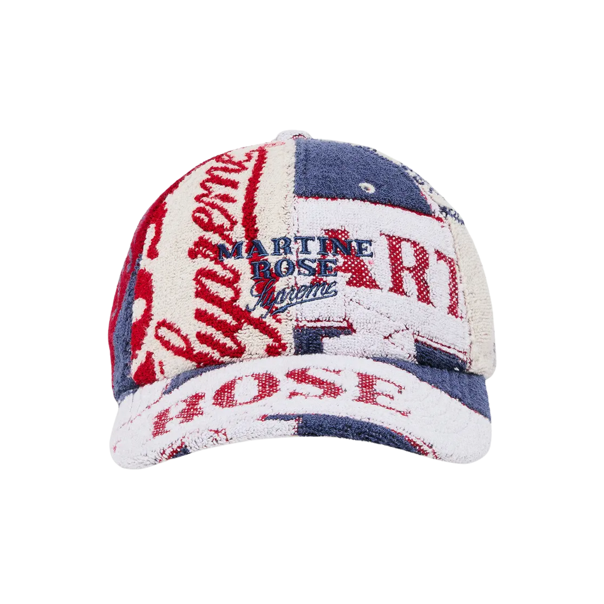 Supreme martine rose towel 6 panel cap