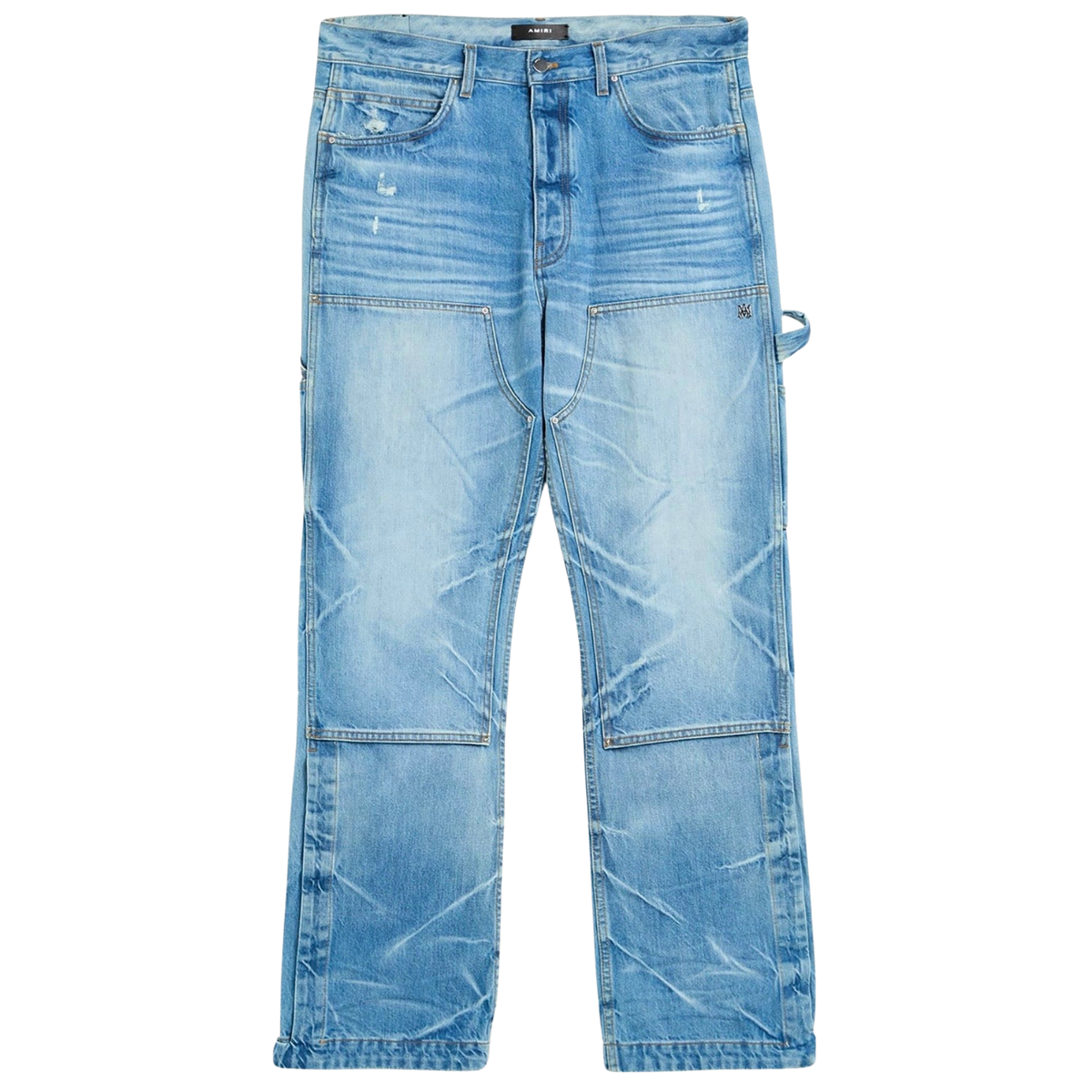 AMIRI Large fit Carpenter Faded Indigo Jeans Blue