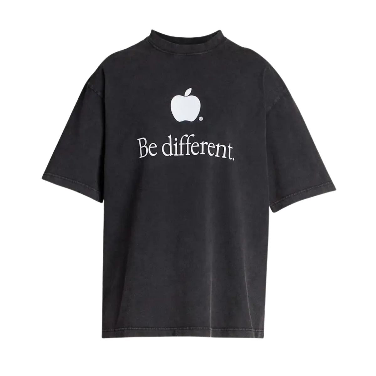 balenciaga "Be different" oversized tee