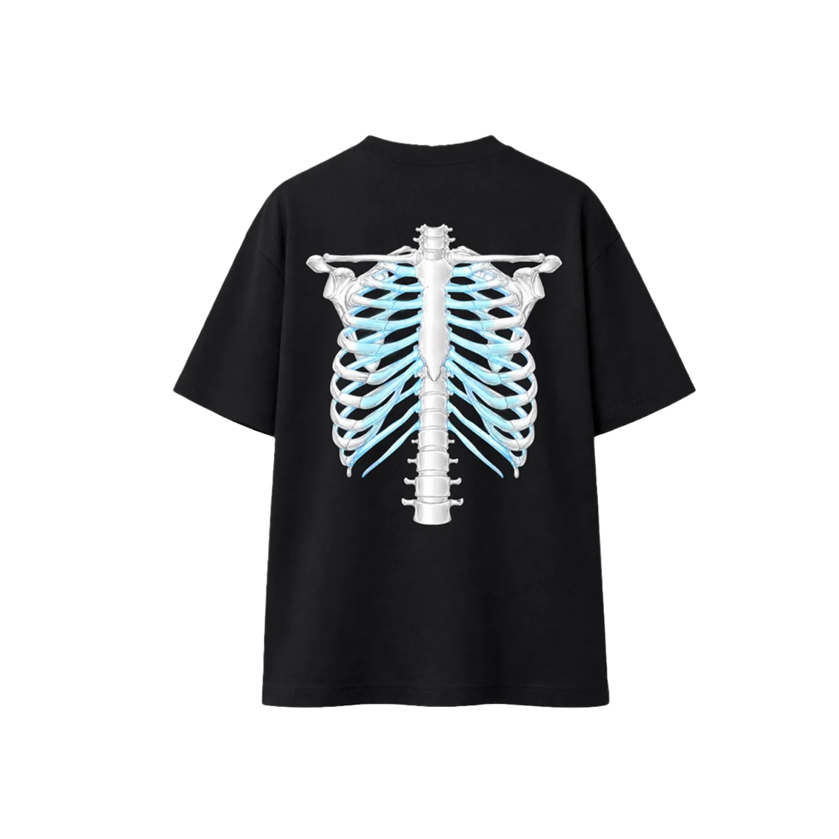 T-SHIRT BLACK SKLT BC 3D