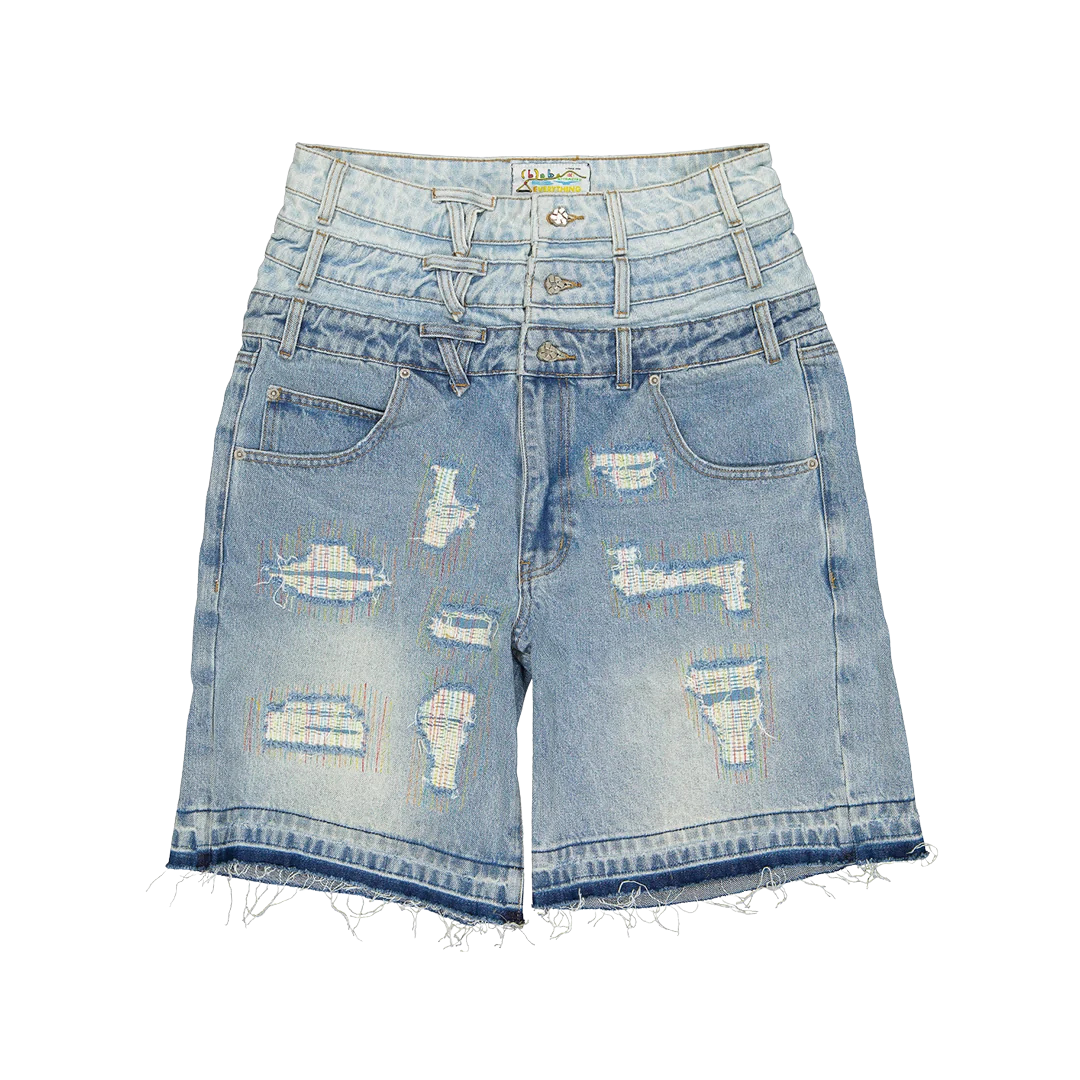 Triple Waist Shorts babe