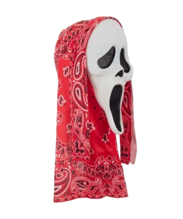 Masque Supreme Ghostface rouge