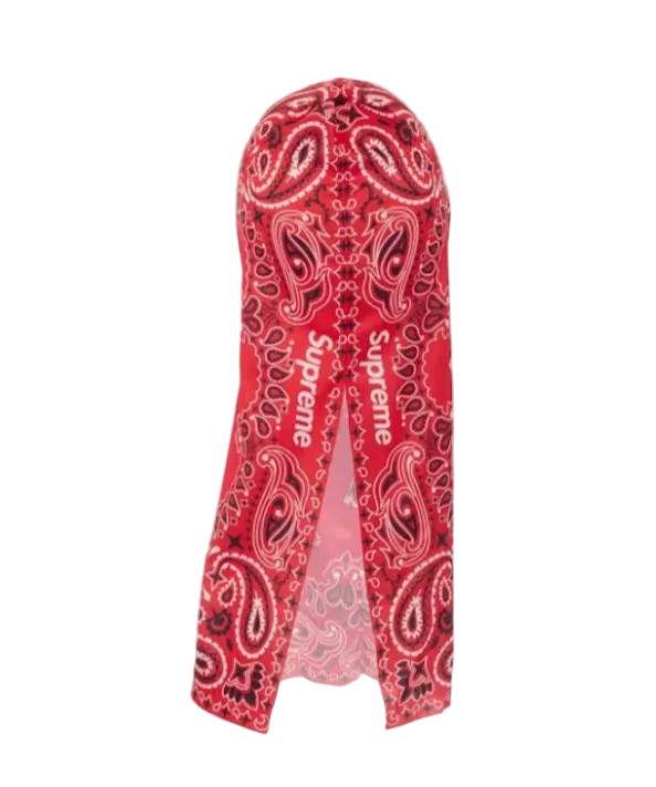 Masque Supreme Ghostface rouge