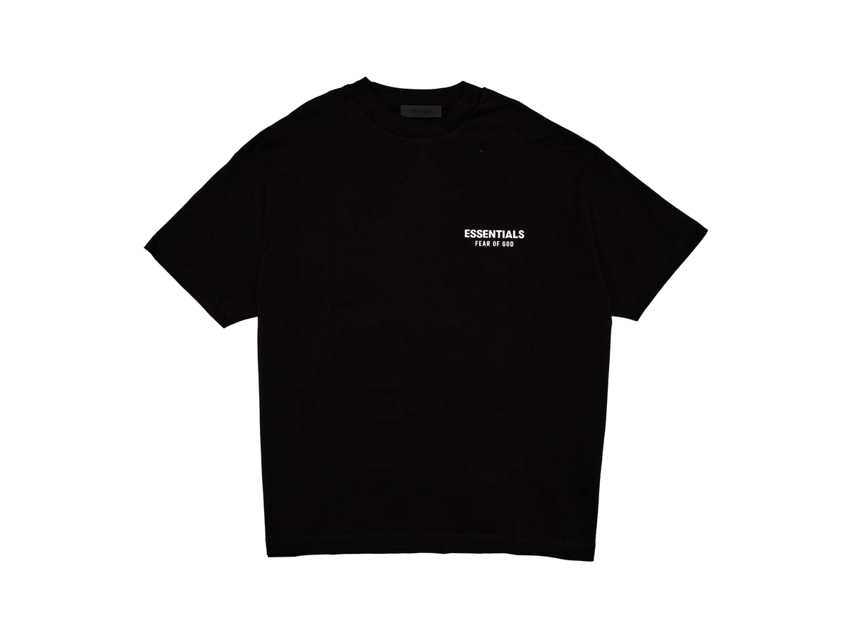 Fear of God Essentials Jersey Crewneck T-Shirt Black