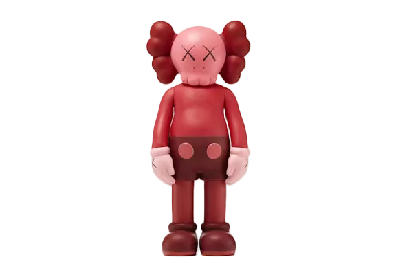 Figurine en vinyle KAWS Companion édition Open rose