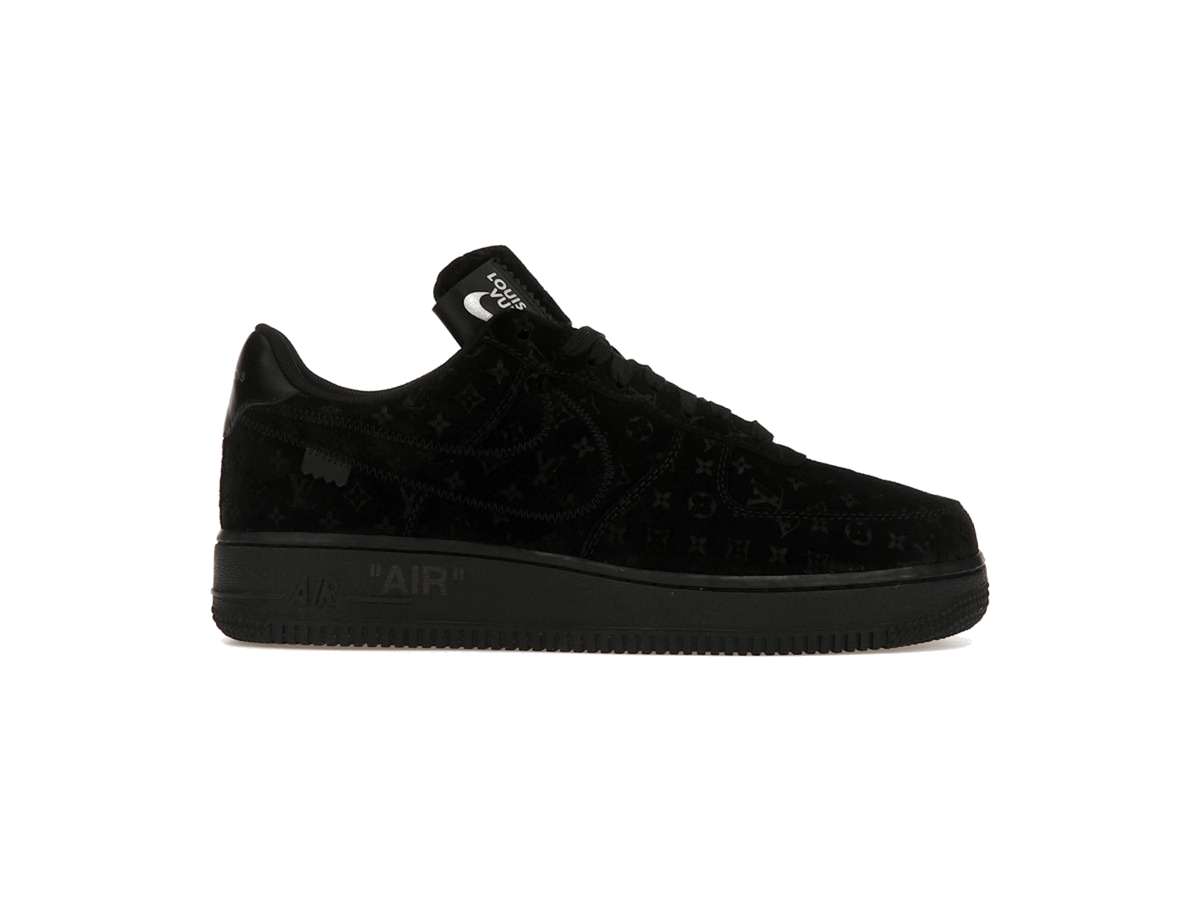 Louis Vuitton Nike Air Force 1 Low By Virgil Abloh Black