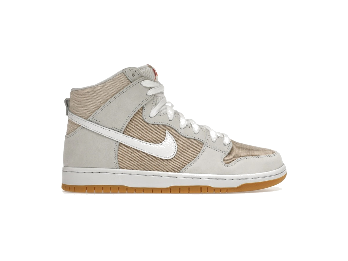 Nike SB Dunk High Pro ISO Orange Label Unbleached Natural