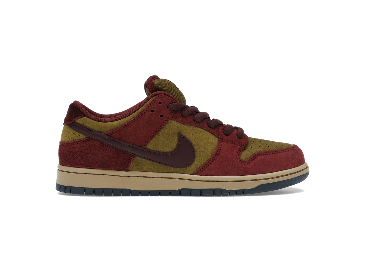 Nike SB Dunk Low Dark Team Red Olive Flak