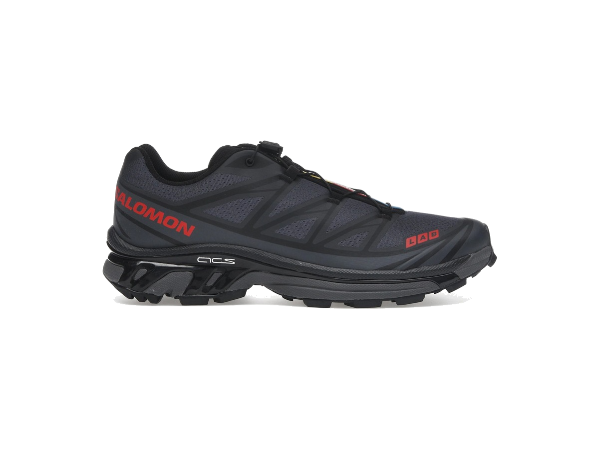 Salomon XT-6 JJJJound Black Fiery Red