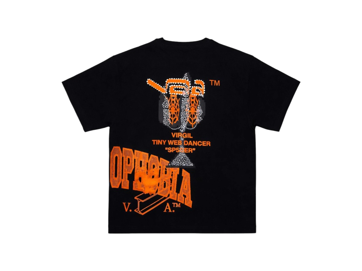 Sp5der x VAA Virgil Abloh T-shirt Black
