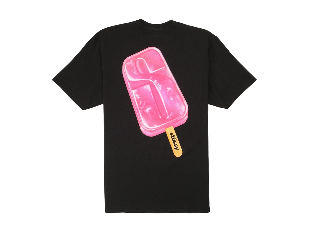 Stussy Popsicle Tee Black