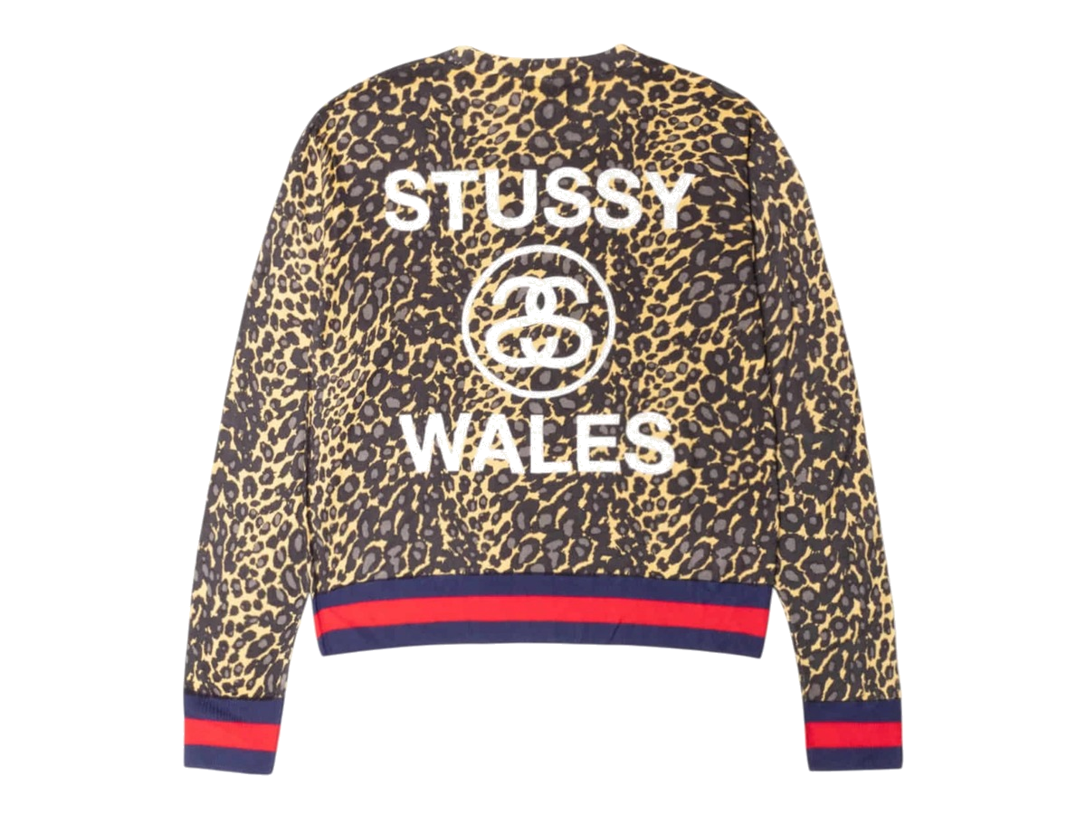 Stussy x Wales Bonner Leopard Sweater Golden