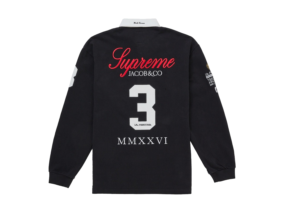 Supreme La Martina Rugby Black