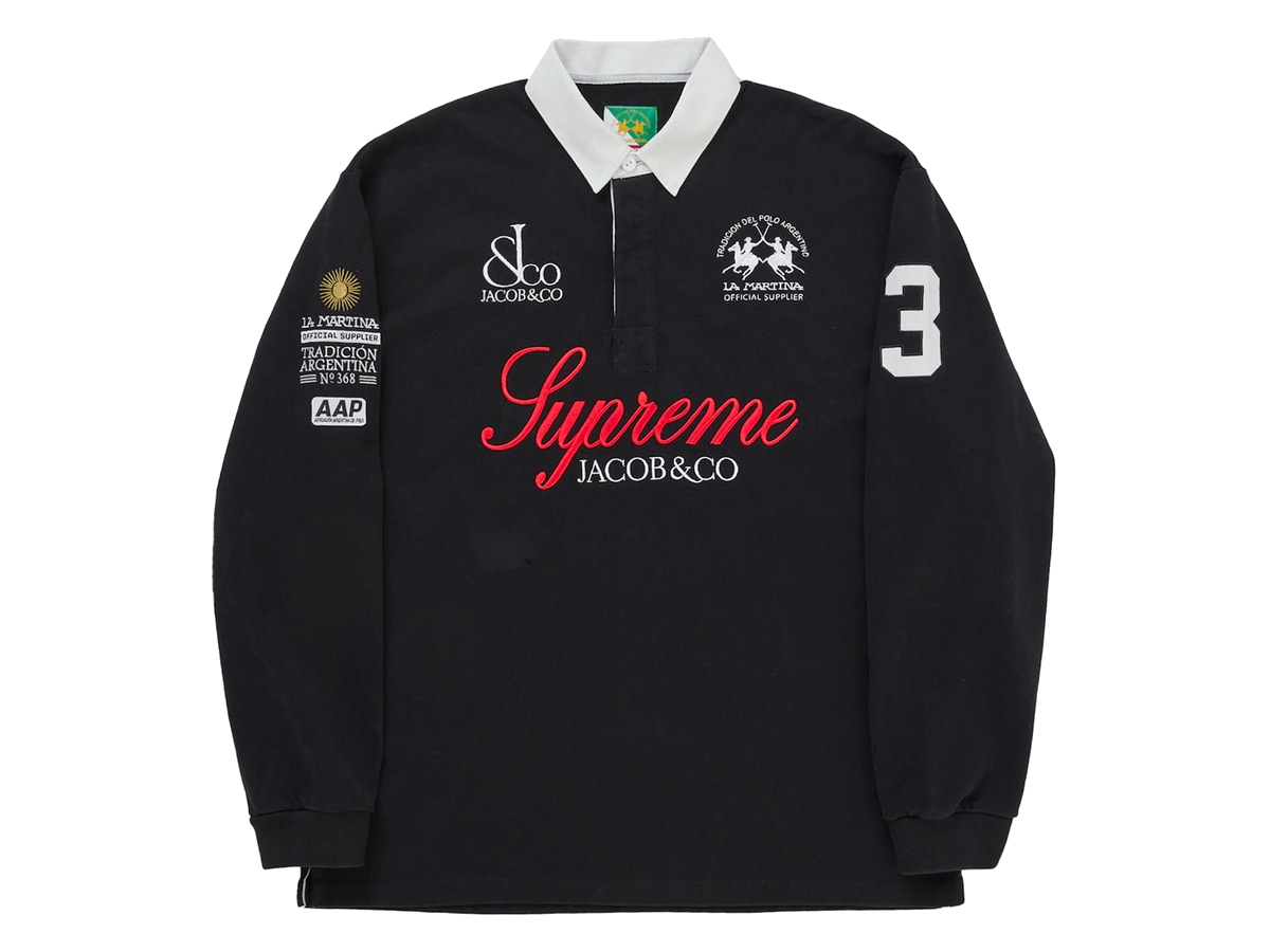 Supreme La Martina Rugby Black