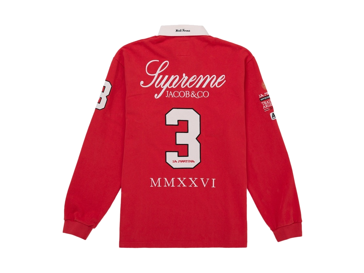Supreme La Martina Rugby Red