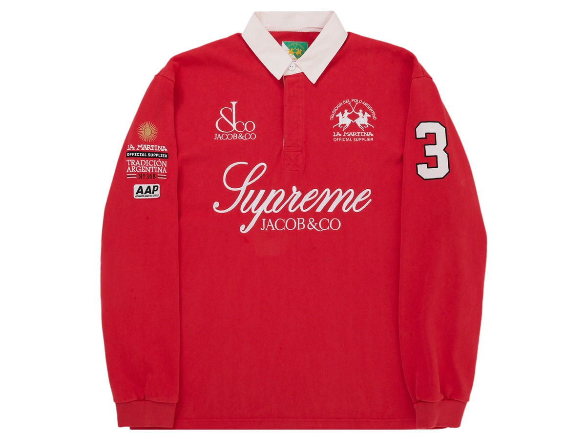 Supreme La Martina Rugby Red