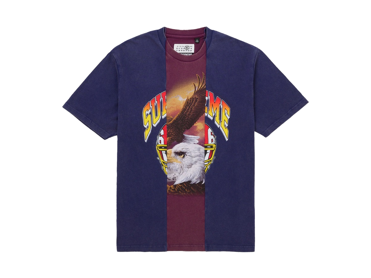 Supreme MM6 Maison Margiela Split S/S Top Navy