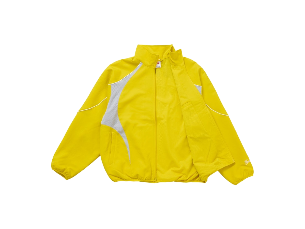 Supreme Nike Track Jacket Yellow