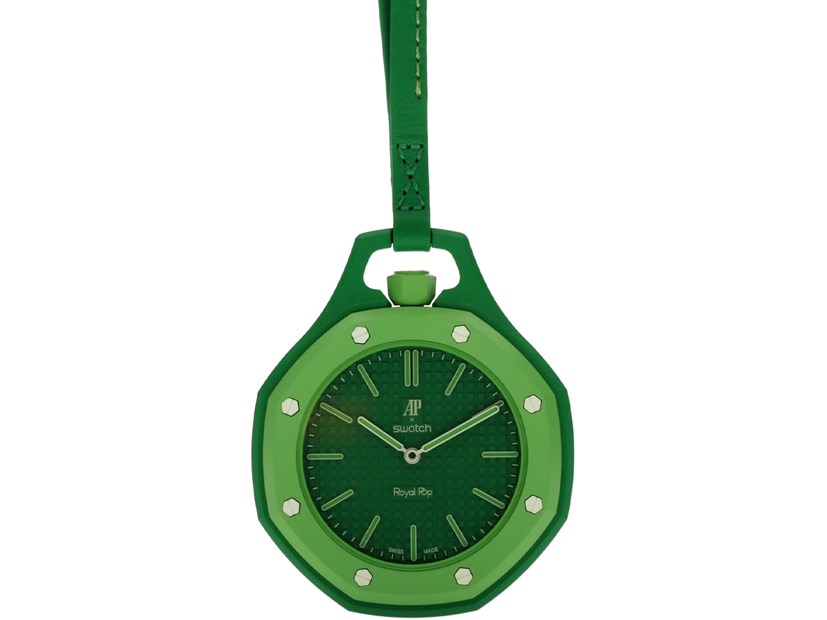 Swatch x Audemars Piguet AP Bioceramic Royal Pop Green Eight SSX03G100N