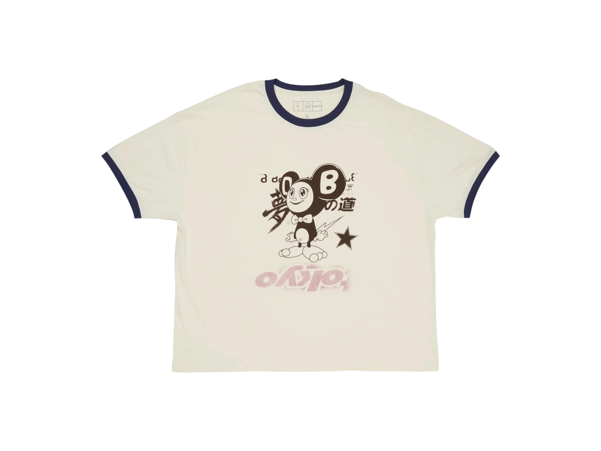 Travis Scott Cactus Jack x Fragment  Tokyo Ringer Tee Multicolor