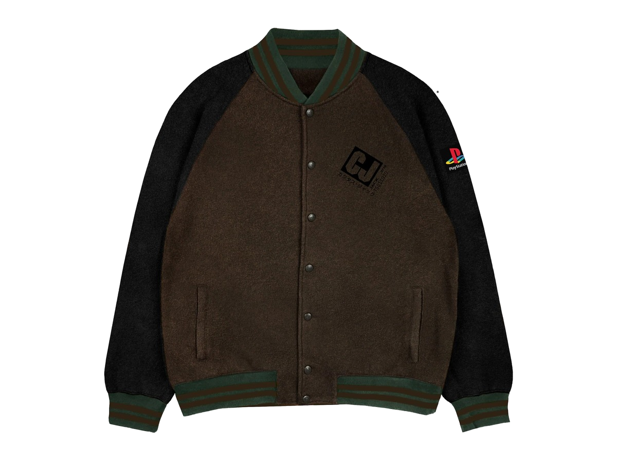 Travis Scott PS Crew Varsity Jacket Brown/Black