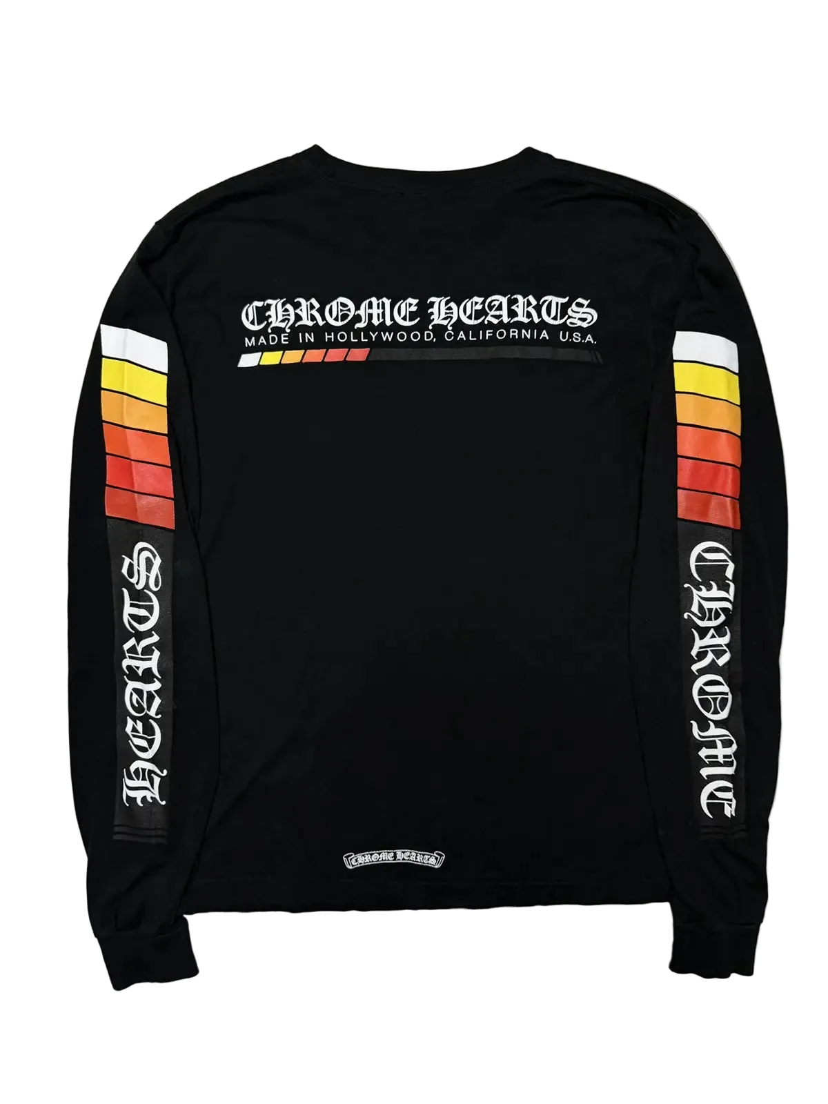 Chrome Hearts noir/Orange Boost Hollywood Longsleeve