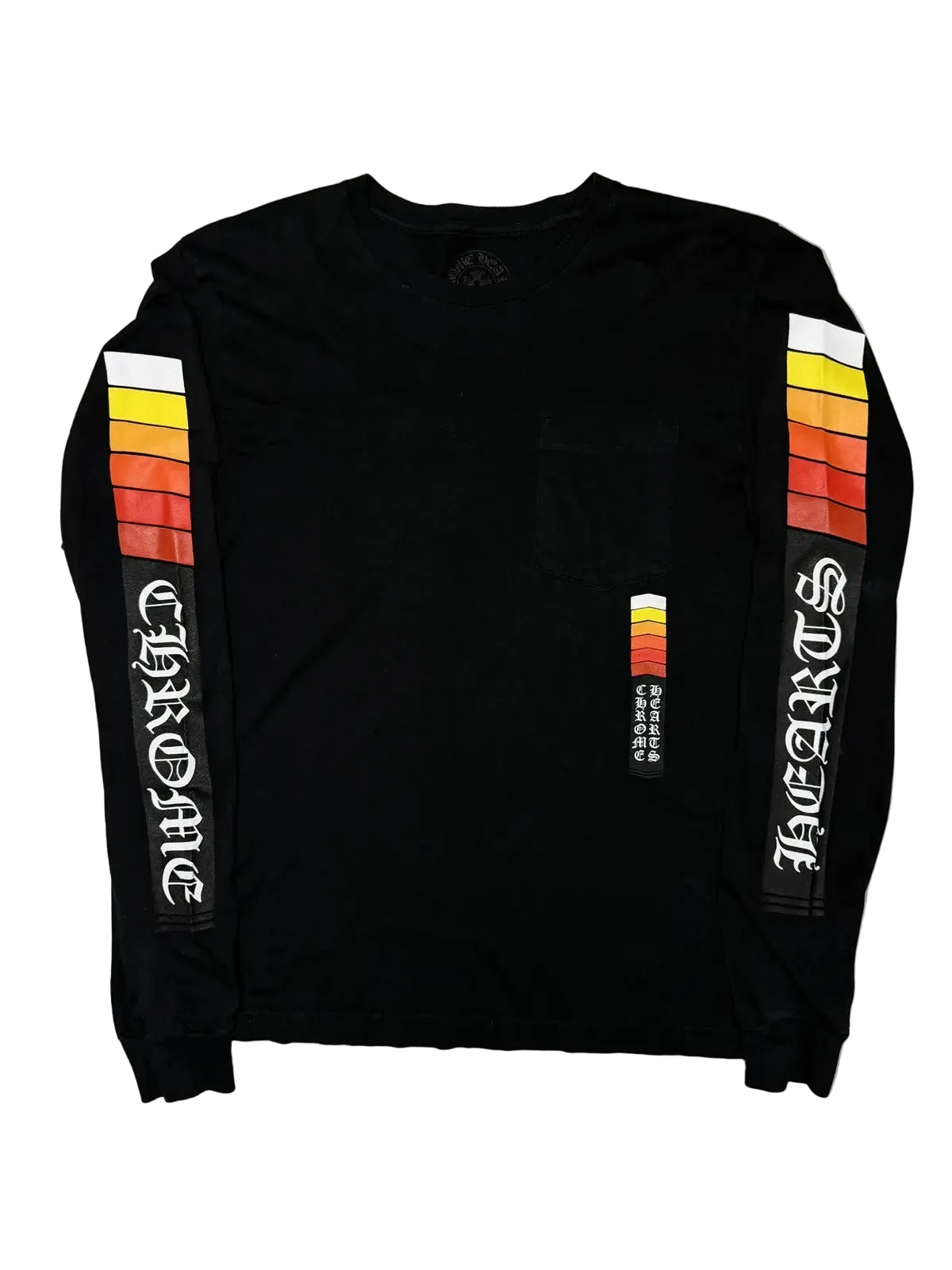 Chrome Hearts noir/Orange Boost Hollywood Longsleeve