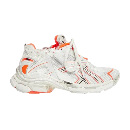 Balenciaga Runner White Fluo Orange