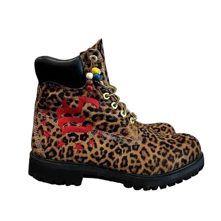 SICKO WEAR TJ LEOPARD BOOTS