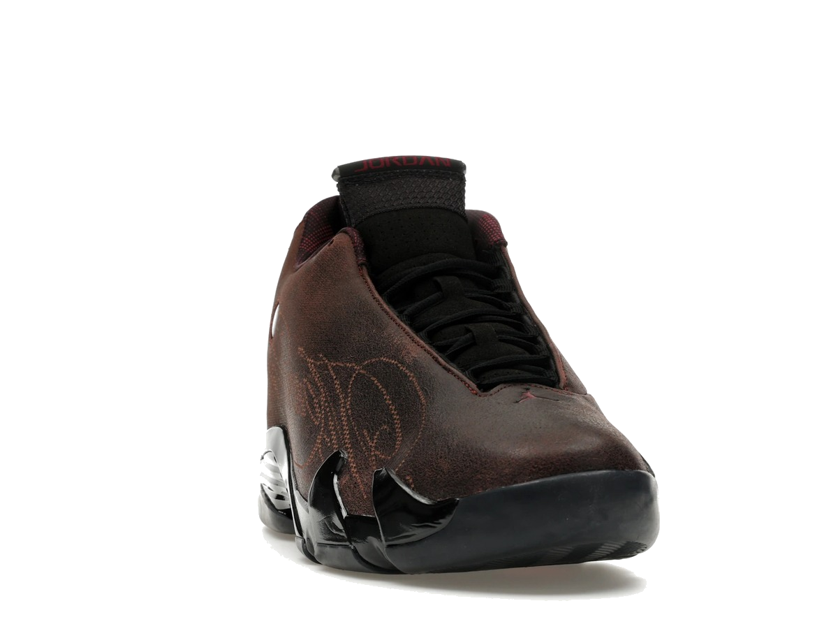 Jordan 14 Retro Mowalola Burnt Red