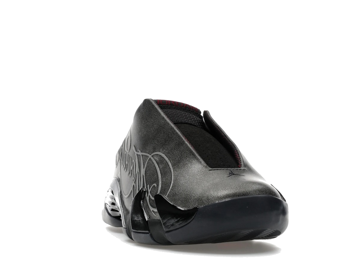 Jordan 14 Retro Mule Mowalola Burnt Red