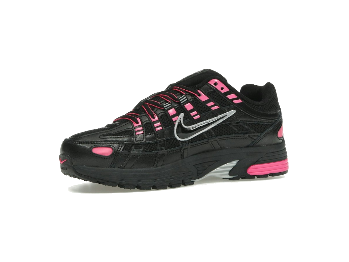 Nike P-6000 Pink Blast Metallic Silver Black