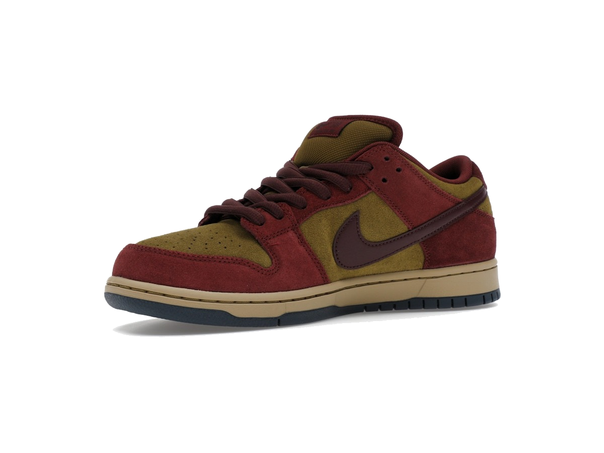 Nike SB Dunk Low Dark Team Red Olive Flak