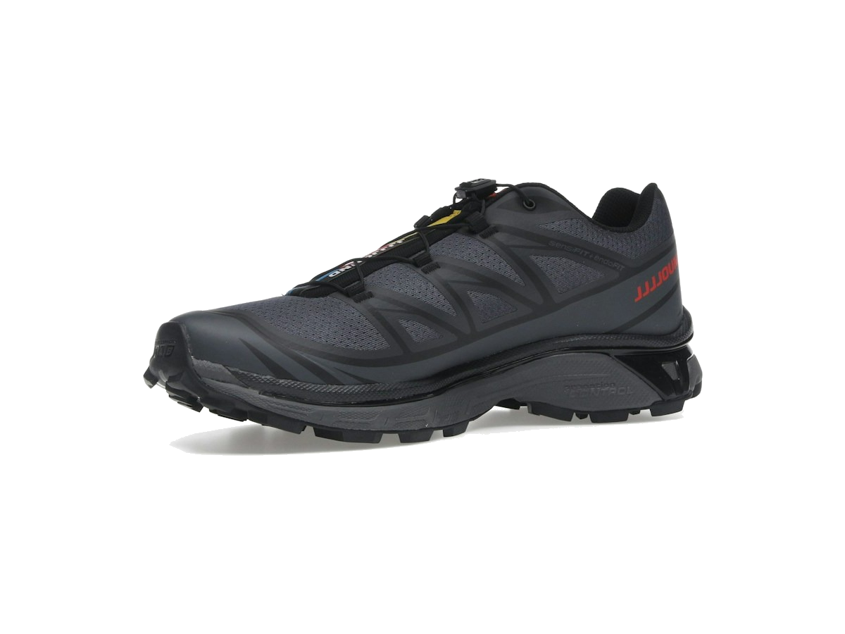 Salomon XT-6 JJJJound Black Fiery Red