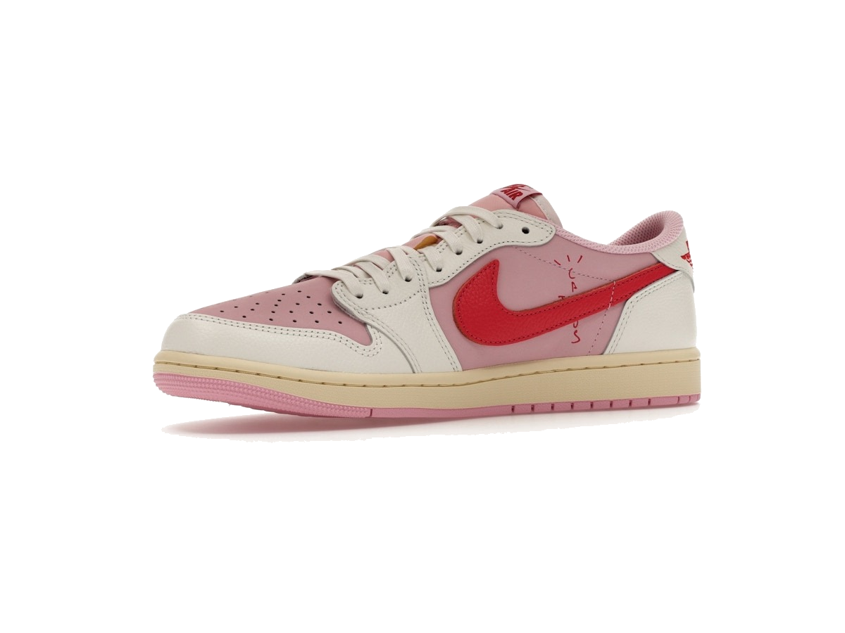 Jordan 1 Retro Low OG SP Travis Scott Sail Tropical Pink